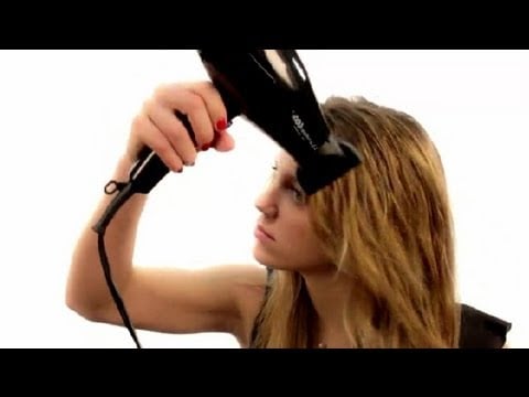 How to Blow Dry Long Hair : Long Hair Styling