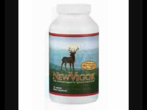 NewVigor® with deer antler velvet Daily Nutritional Support for Optimum Sexual Health