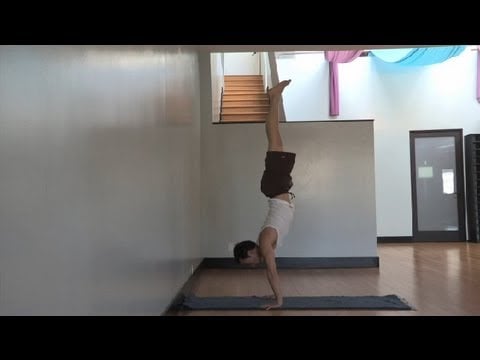 How to Hold a Handstand : Yoga & Handstands
