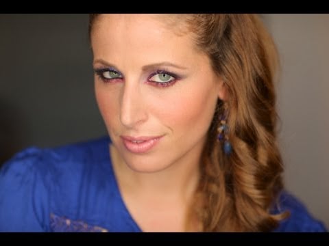 Makeup tutorial Mora Lampone