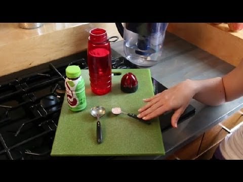 How to Make Your Own Flavored, Low-Calorie Water : Fitness & Nutrition Tips