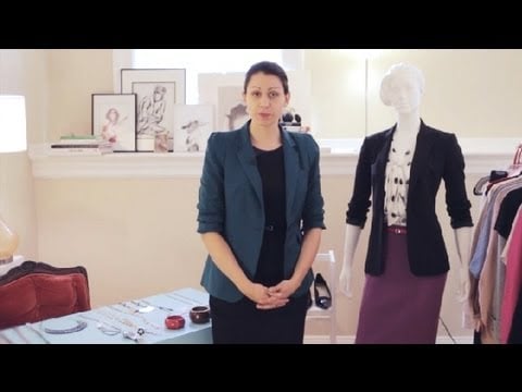 How to Dress Cute & Stylish for a Business Meeting : Fashion for Women Over 40