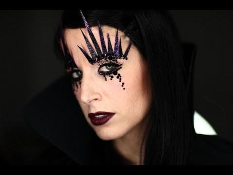 Makeup Tutorial Halloween Dark Witch
