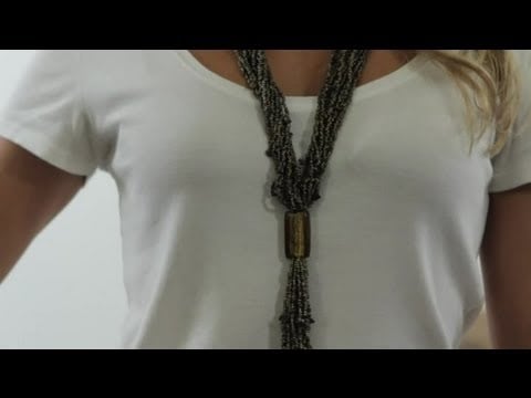 How to Wear a Double Tassel Necklace : Fashion & Accessories