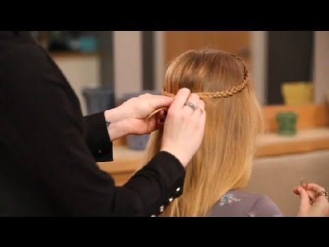 How to Do a Heart Braid : Hair Braiding