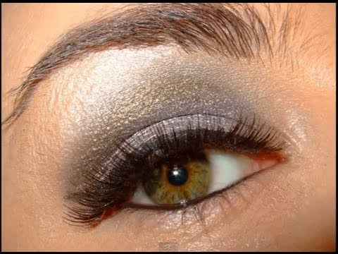 Smokey Silver Clubbing Make up Look Tutorial