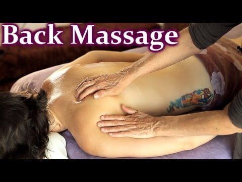 HD Back Massage Athena Jezik & Jen Hilman How To Instructional Relaxation ASMR