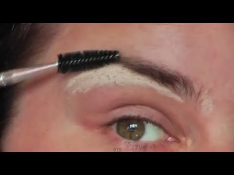How to Pluck, Shape & Fill in Eye Brows tutorial