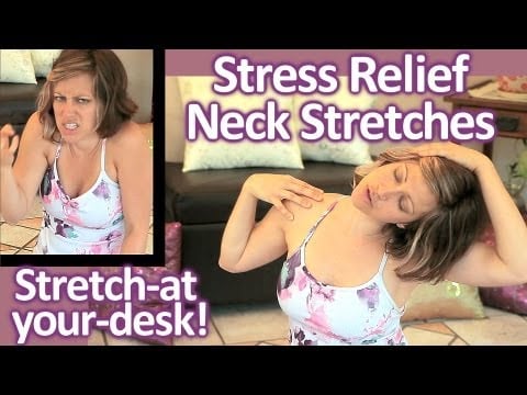 How to Relieve Stress, Neck Stretches, Tips for Pain Relief & Relaxation | Beginners Home Stretch