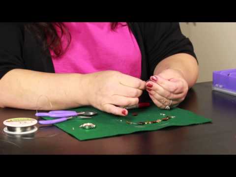How to Restring a Beaded Necklace : Jewelry Crafts