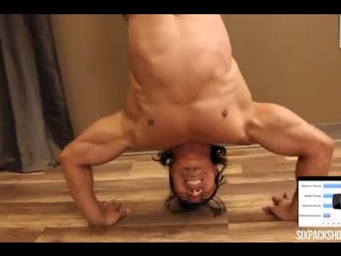 Insane HANDSTAND Workout - Get A Ripped Upper Body Without Weights