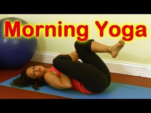 Morning Yoga Workout for Beginners, Wake Up & Stretch How To by Total Wellness Austin