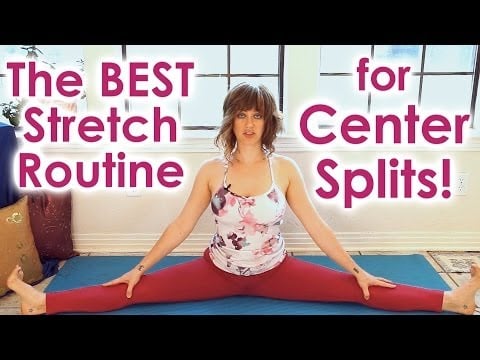 Splits Stretches Flexibility Workout How To Beginners for Yoga, Cheer, Dance & Gymnastics