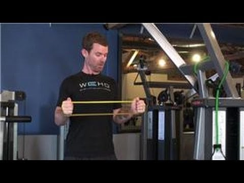 Training & Resistance Exercises : How to Use Resistance Bands to Do Isometric Exercises