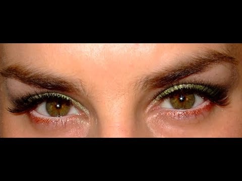 Green Smokey Eye Make Up Look