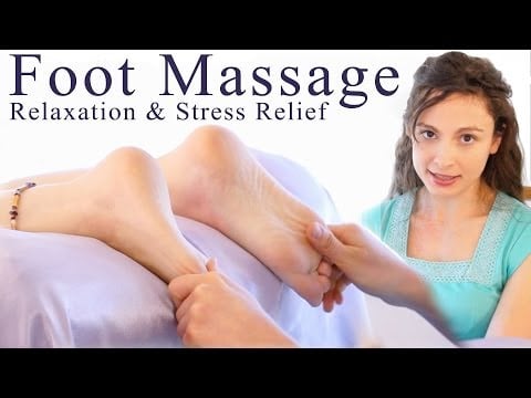 Swedish Foot Massage Techniques For Relaxation & Stress Releif, How To Massage Therapy For Beginners