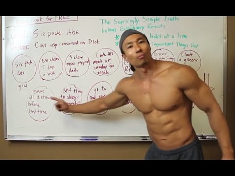Why most guys fail to get a six pack - Step by step process to get ripped