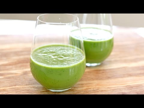 Green Smoothie with Maca :: Sexual function, Skin, Energy
