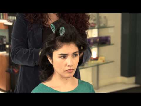 How to Style Vintage Hollywood Hair With Rollers : Brush, Curl & Style Hair