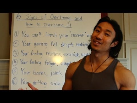 6 Signs of Overtraining and How to Overcome It