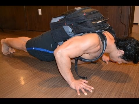 Insane Home Backpack Workout - Get Ripped Without Weights!