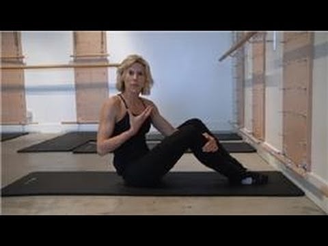 Pilates Exercises : Lying Knee Roll-Over Stretch