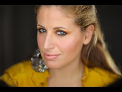 Makeup tutorial Orange Night Out