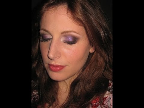 Makeup Tutorial Trucco Brown Purple Soft