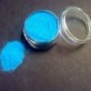 Fazmataz Neon Blue Uv Blacklight Reactive Face and Body Glitter- .5oz