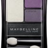 Maybelline New York Expert Wear Eyeshadow Quads, Amethyst Smokes, 06, 0.17 Ounce
