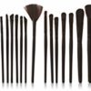 32 Pcs Black Rod Makeup Brush Cosmetic Set Kit with Case