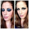 Makeup Tutorial trucco ispirazione 70&#8217;s blue
