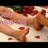 HD Foot Massage Valentine&#8217;s Gift | Massage Therapy Techniques How To with Oil ASMR Feet Toes