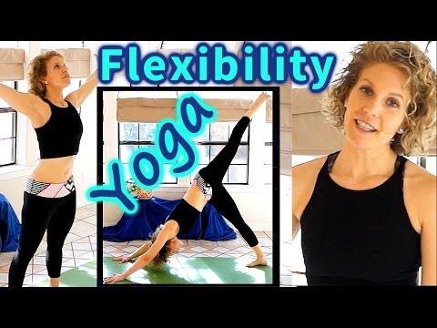 Beautiful Yoga for Flexibility and Strength, 20 Minute Beginners Class &amp; Workout Stretch Routine