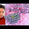 Live Chat Health Q&amp;A with Melissa! Massage, Stress Relief, Reflexology &amp; More!